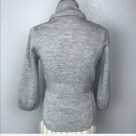BCBGMaxAzria Merino Wool Gray Cardigan Size XS - Picture 4 of 7